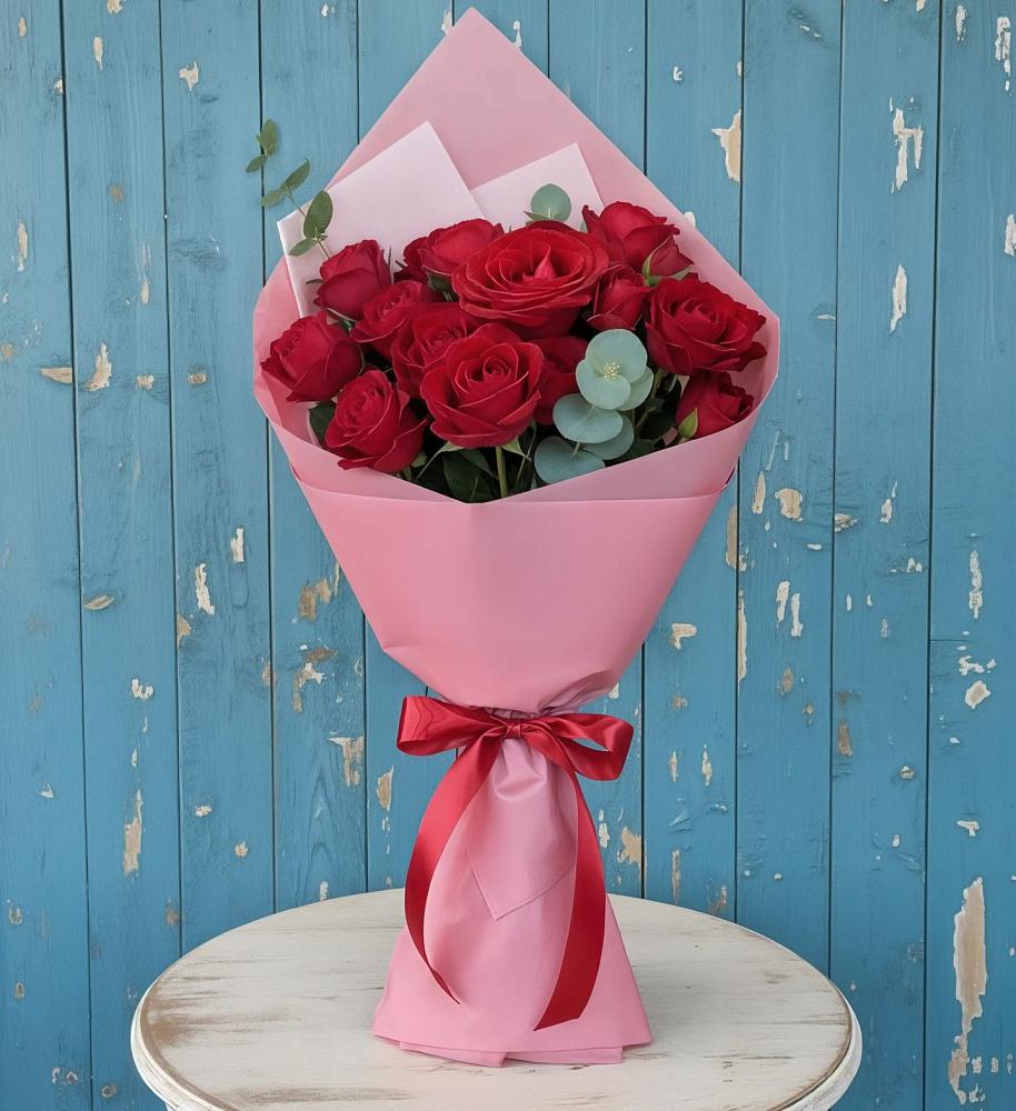 Букет цветов из: Розы в Новоселицком