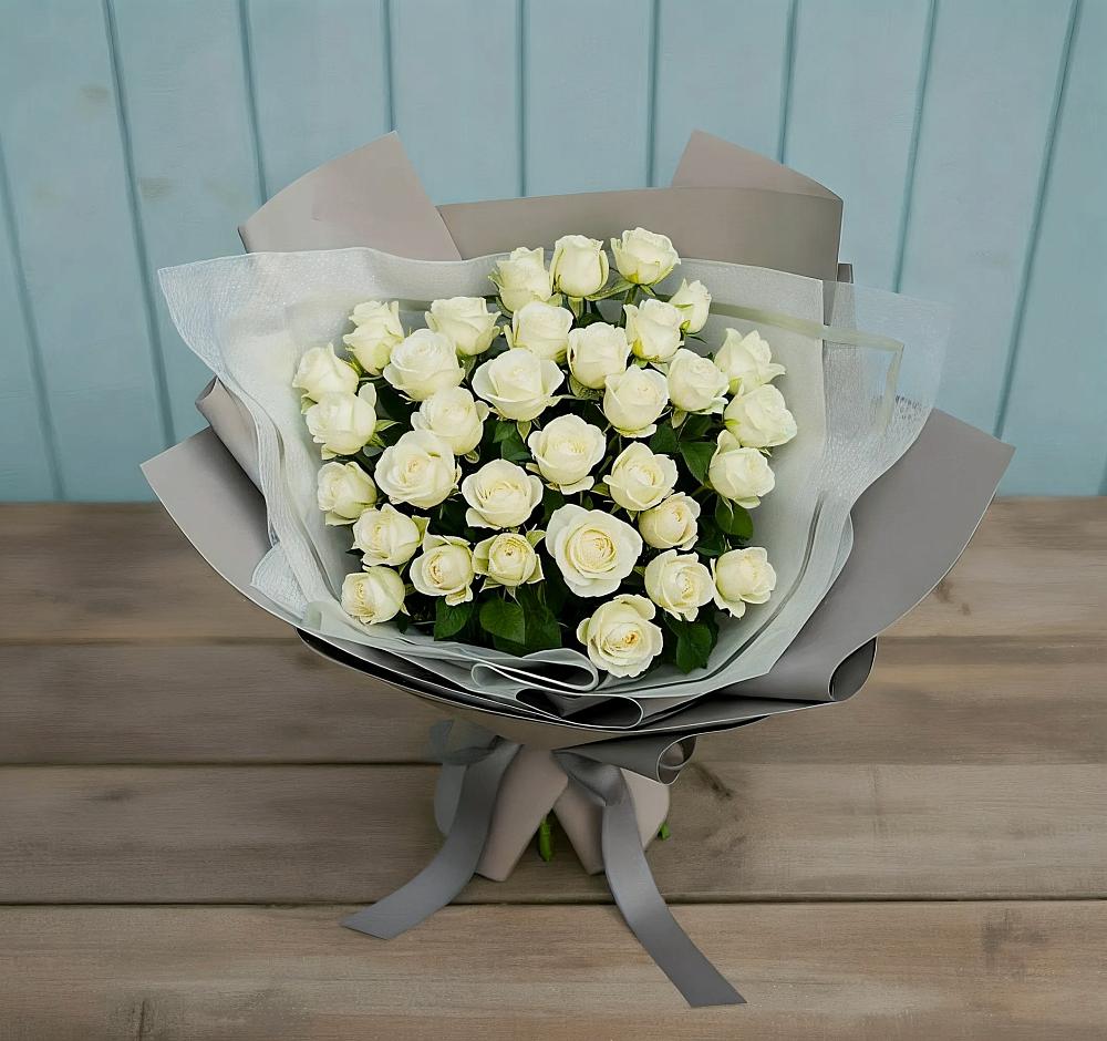 Букет Белоснежная нежность в Новоселицком