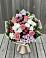 Букет цветов из: Альстромерии, Гвоздики, Розы и Хризантемы в Новоселицком