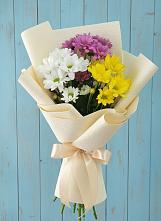Букет цветов из:  Хризантемы #REPLACE_PRED# Новоселицком