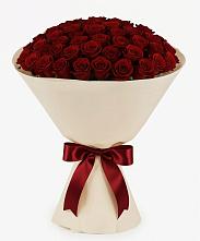 Букет 101 Бордовая роза Блэк Бакарра в Новоселицком