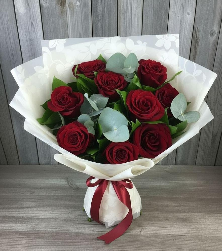 Букет цветов из: Розы в Новоселицком