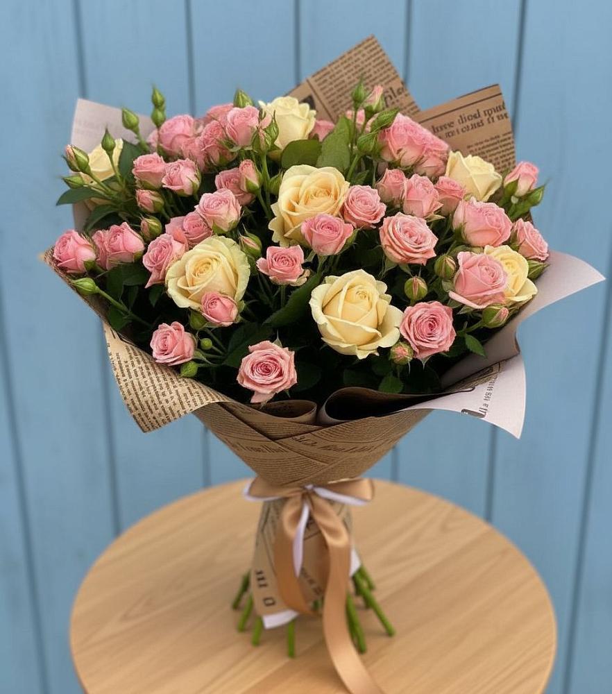 Букет цветов из: Розы в Новоселицком