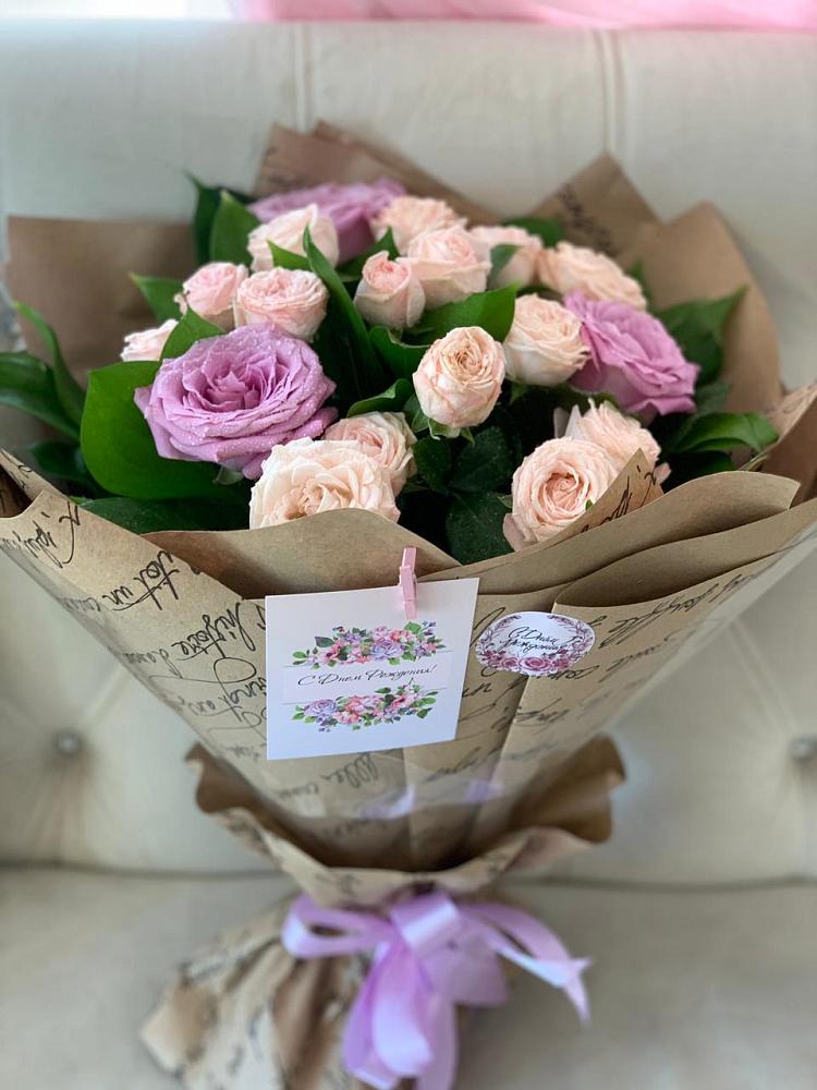 Букет цветов из: Розы в Новоселицком