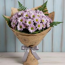 Букет цветов из:  Хризантемы #REPLACE_PRED# Новоселицком