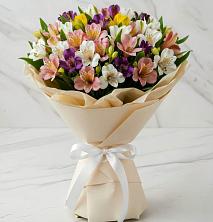 Букет цветов из:  Альстромерии в Новоселицком