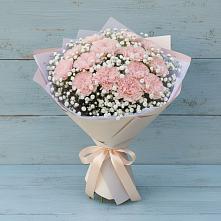 Букет цветов из:  Гвоздики #REPLACE_PRED# Новоселицком
