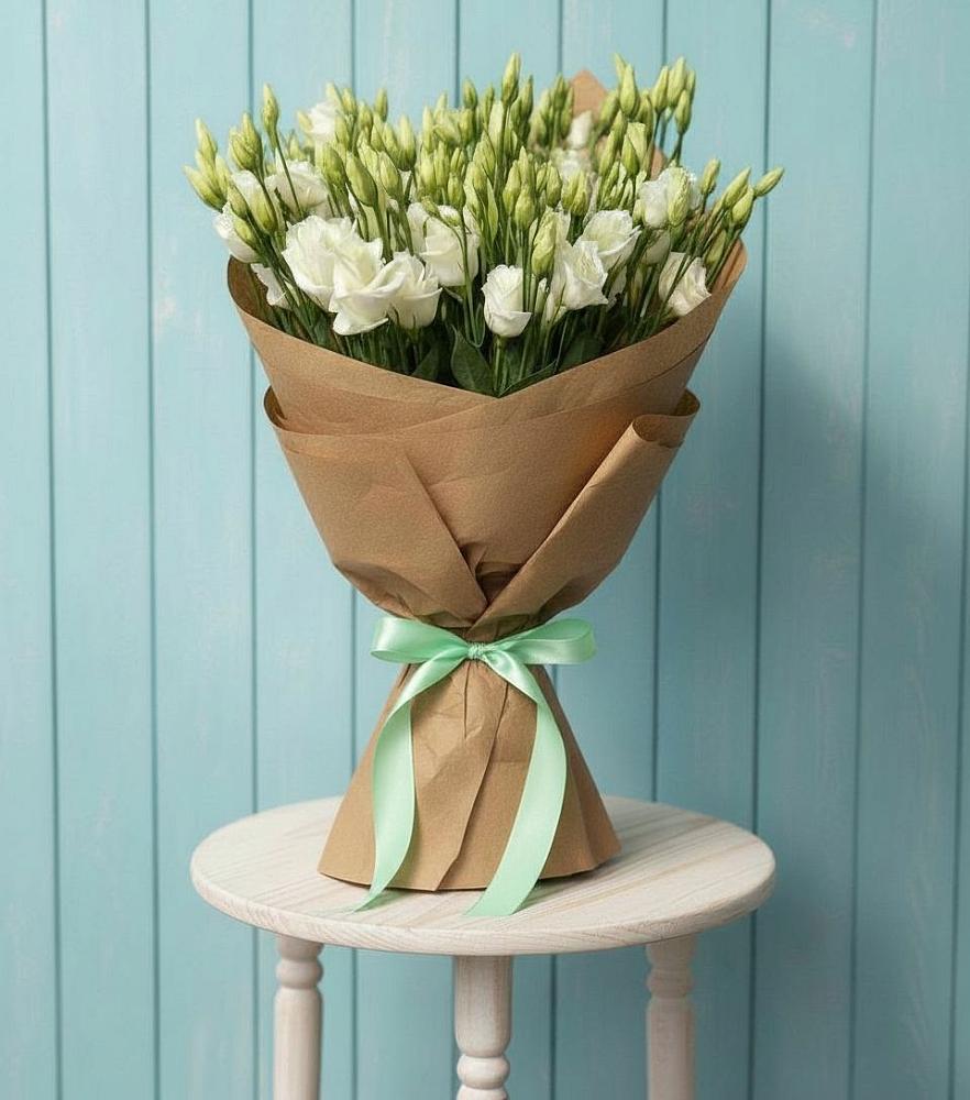 Букет цветов из: Лизиантусы в Новоселицком