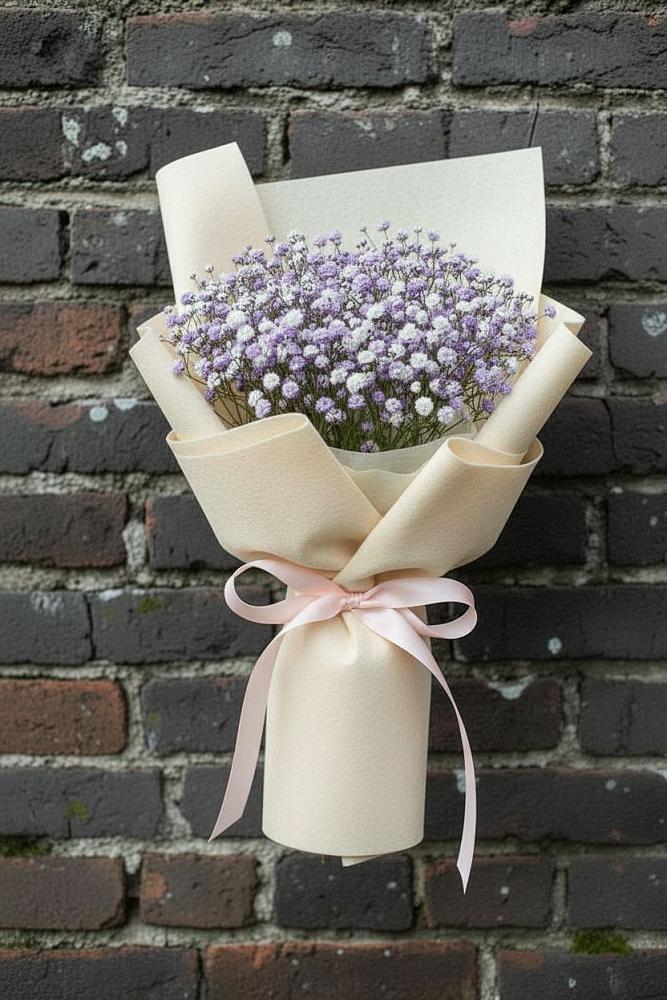 Букет цветов из: Гипсофила в Новоселицком