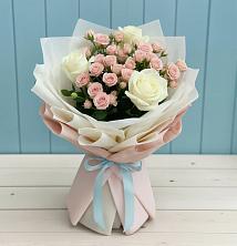 Букет цветов из:  Розы в Новоселицком