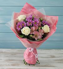Букет цветов из:  Герберы в Новоселицком