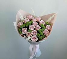 Букет цветов из:  Розы и Хризантемы в Новоселицком