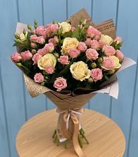 Букет цветов из:  Розы в Новоселицком