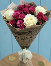 Букет цветов из:  Розы в Новоселицком