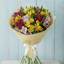 Букет цветов из:  Альстромерии в Новоселицком