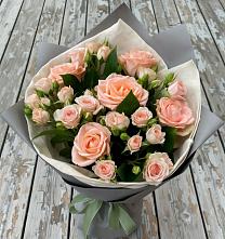 Букет цветов из:  Розы в Новоселицком